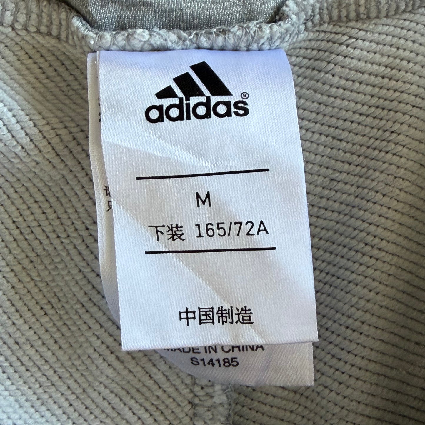 Y2K Adidas Three Stripe Mini Shorts - M