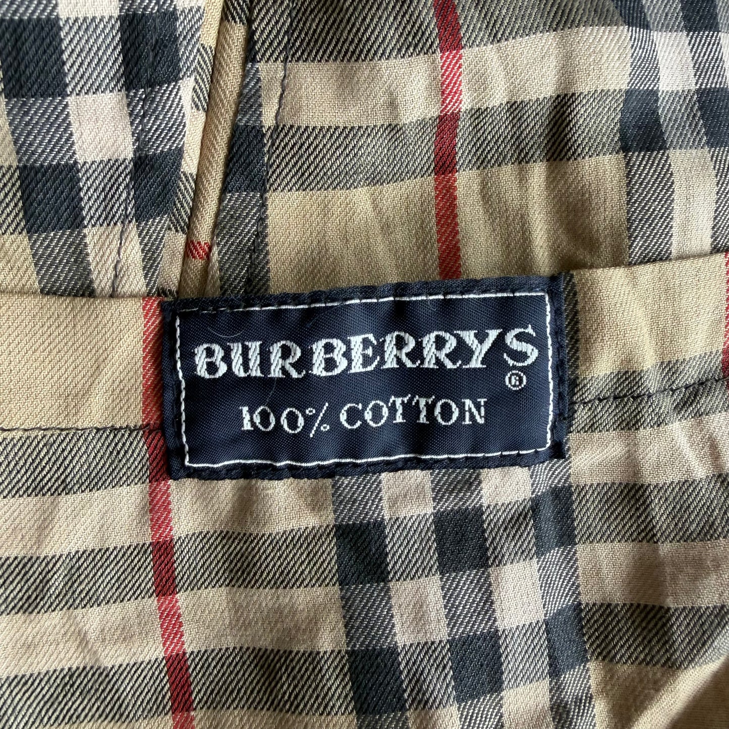 90s Burberry Double Breasted Trench Coat - S