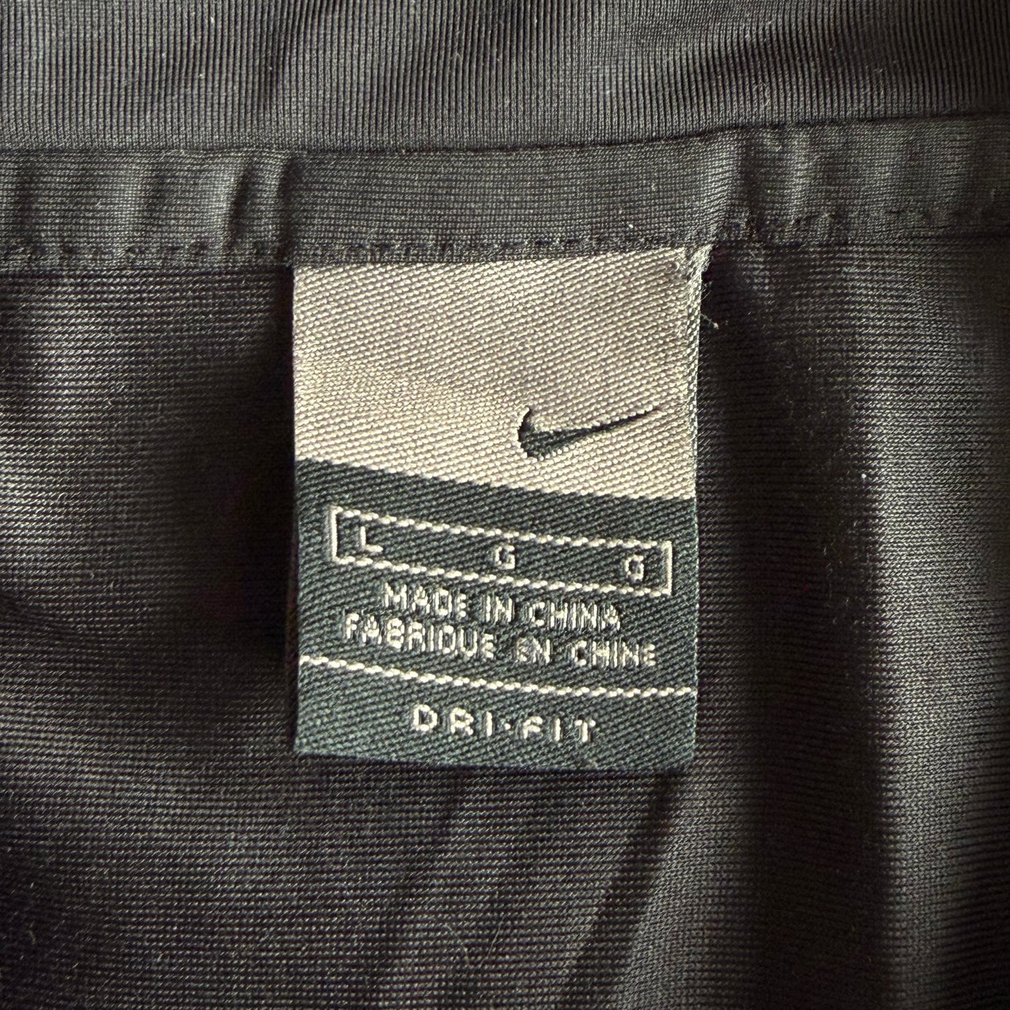Y2K Nike Striped Track Jacket - L