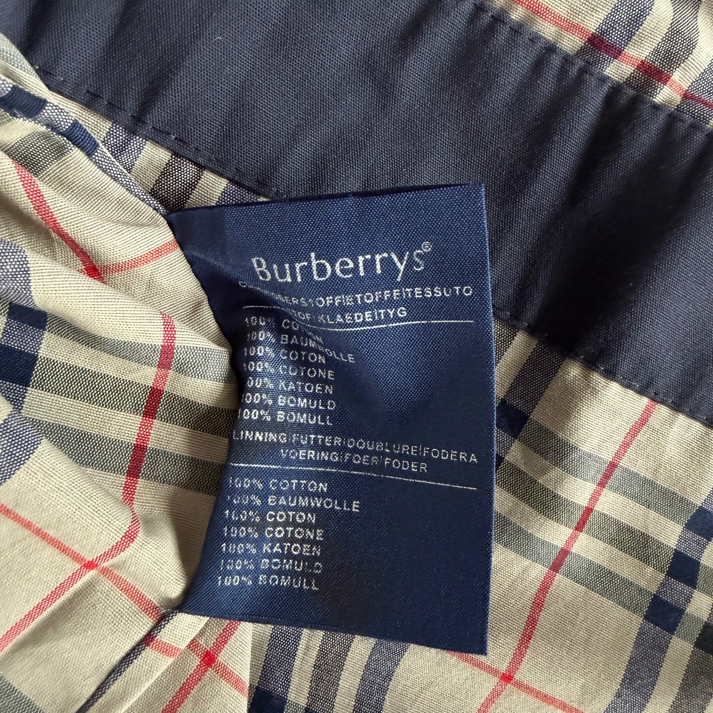 90s Burberry Trench Coat - L