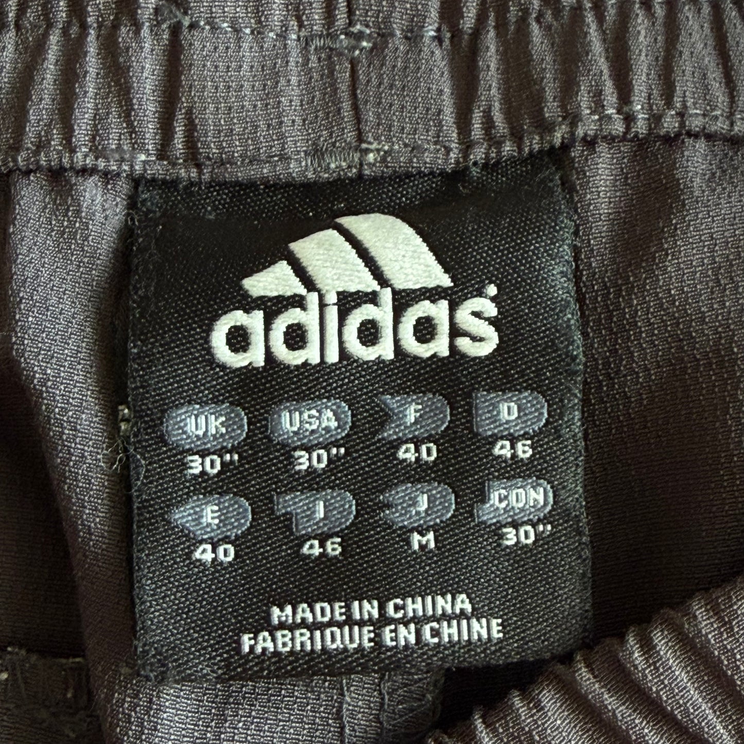 Y2K Adidas Three Stripe Track Capris - M