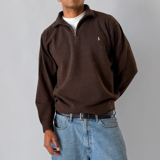 90s Polo Ralph lauren Quarter Zip - L