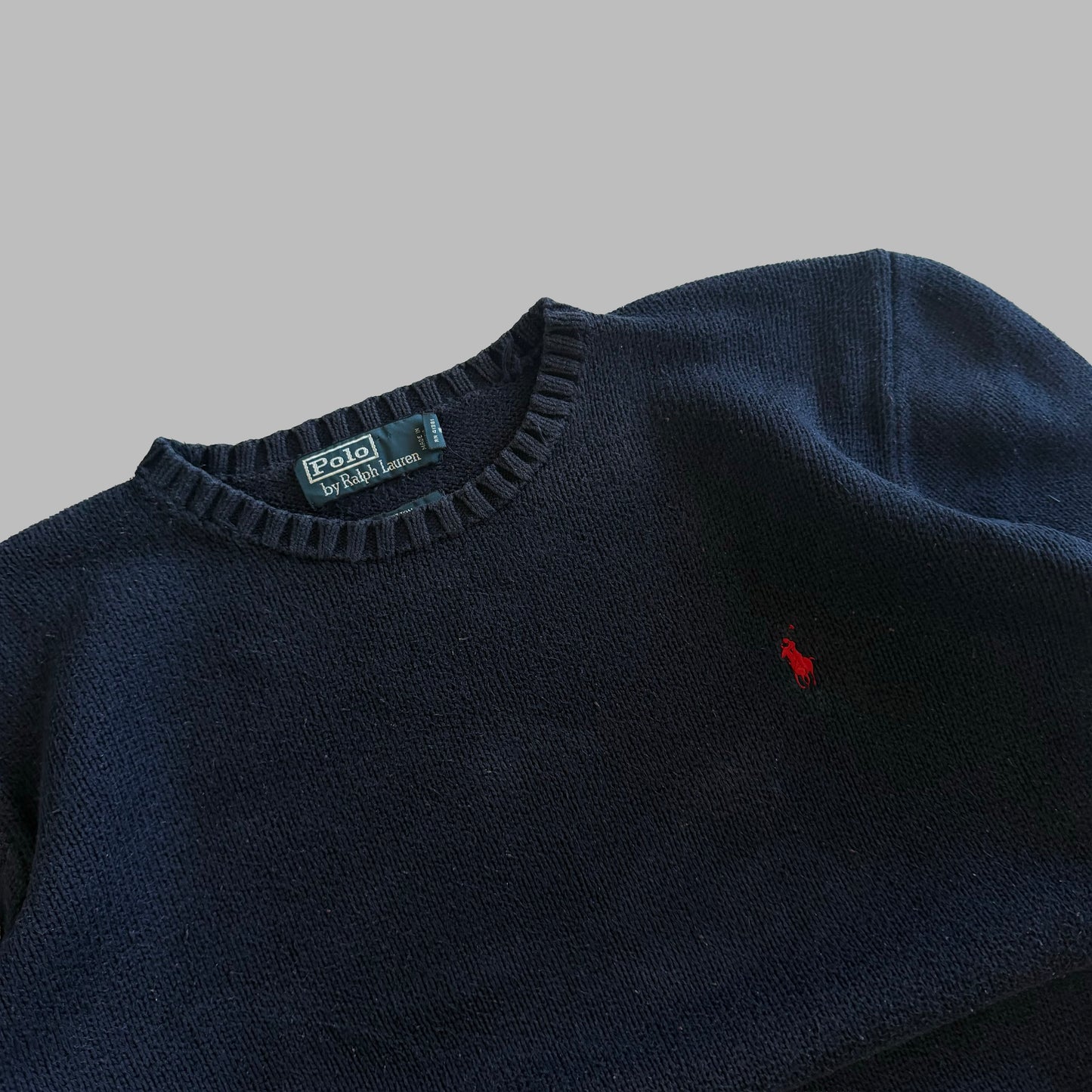 90s Polo Ralph Lauren Heavy Knit - L