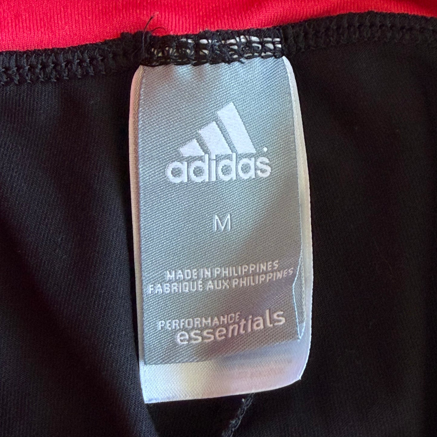 Y2K Adidas Three Stripe Straight Leg Capris - XS