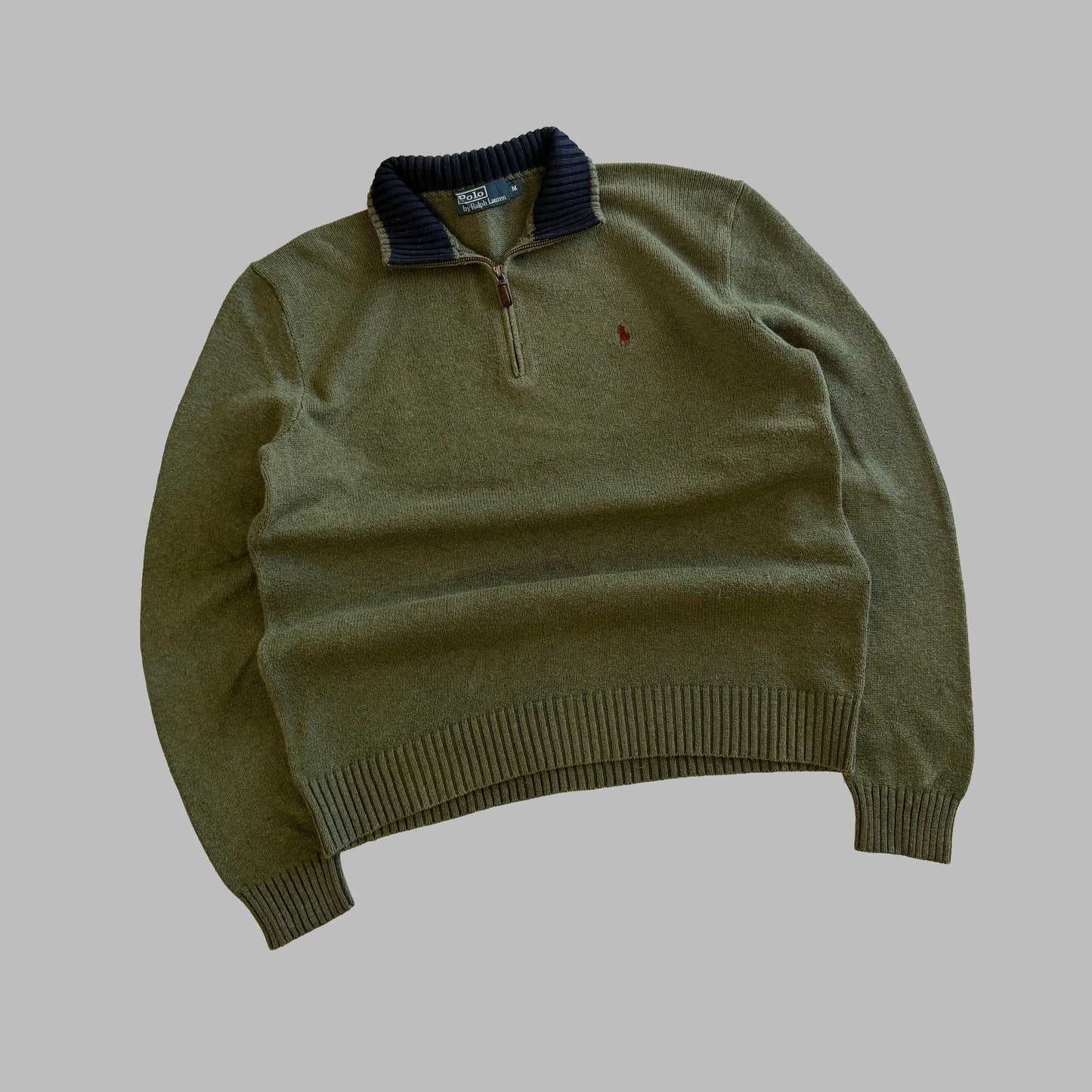 90s Polo Ralph Lauren Quarter Zip - M