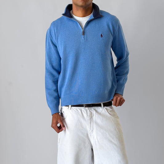 90s Polo Ralph Lauren Quarter Zip - XL