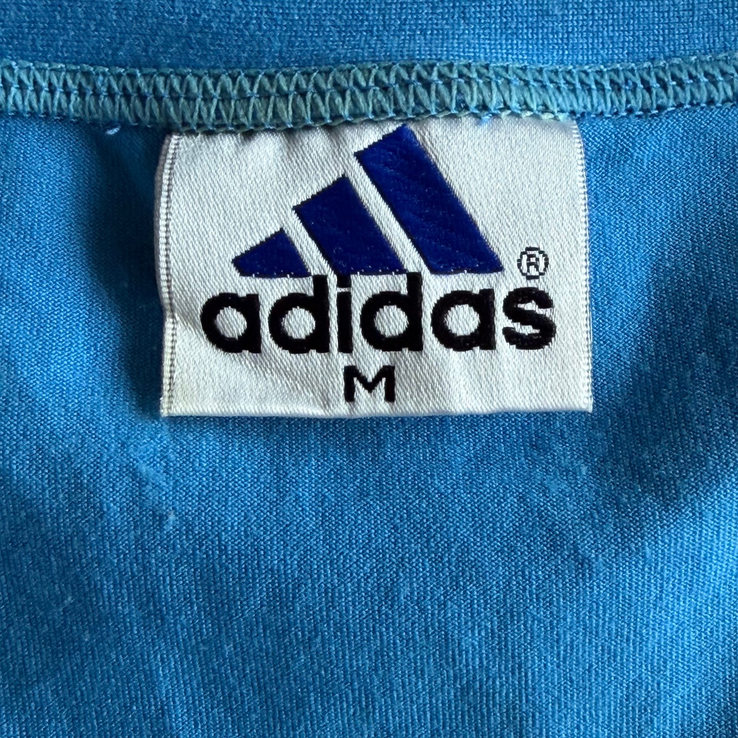 90s Adidas Mesh Panelled Baby Tee - M
