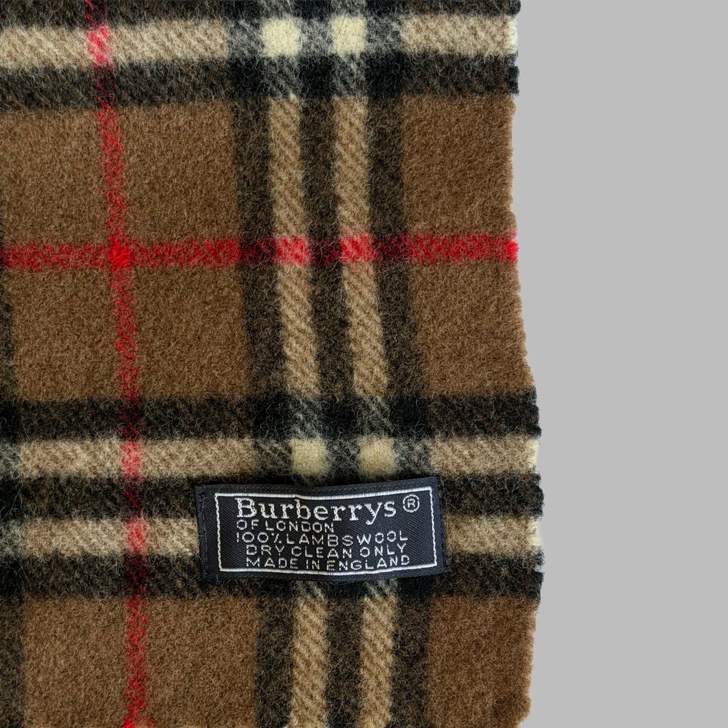 90s Burberry Scarf