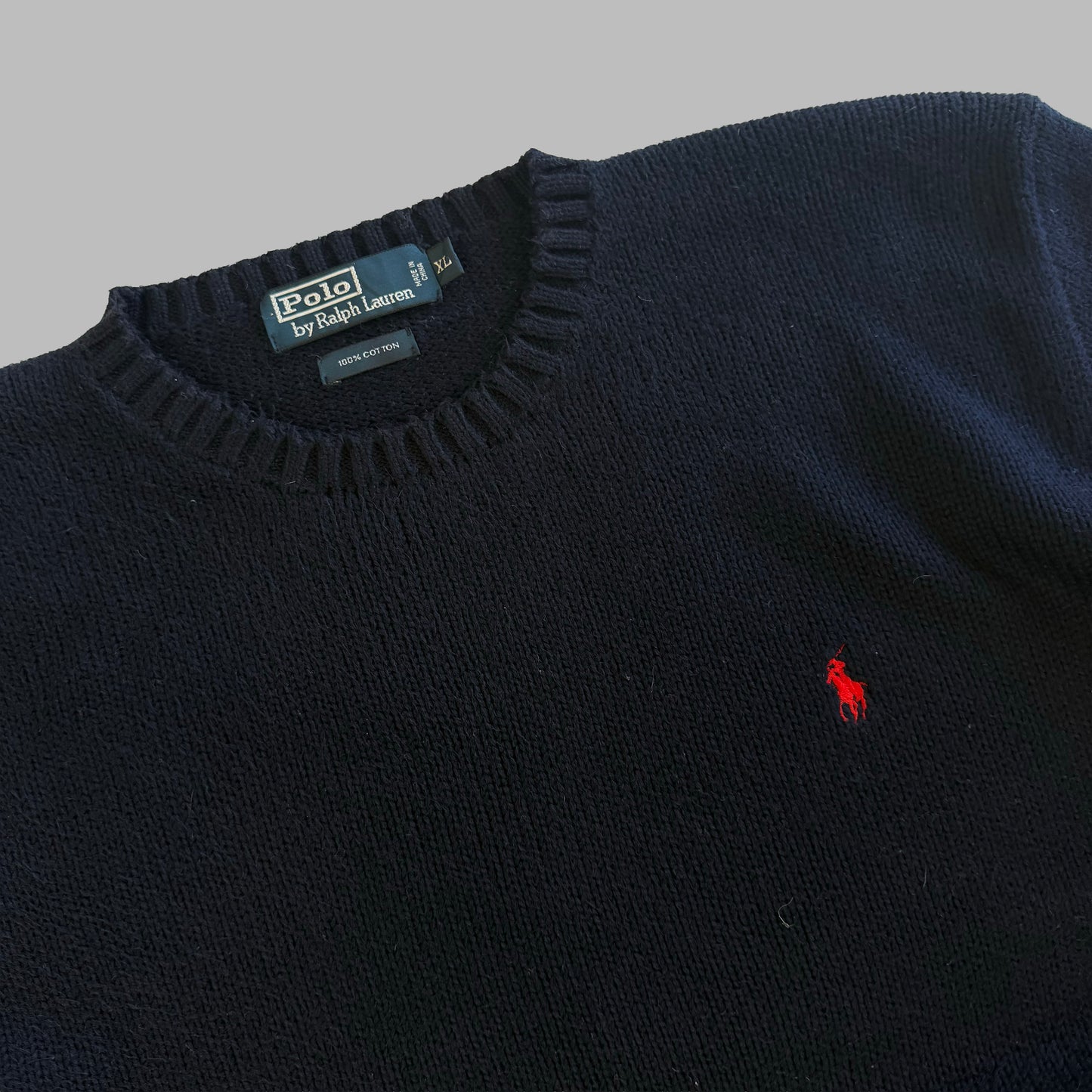 90s Polo Ralph Lauren Heavy Knit - XL