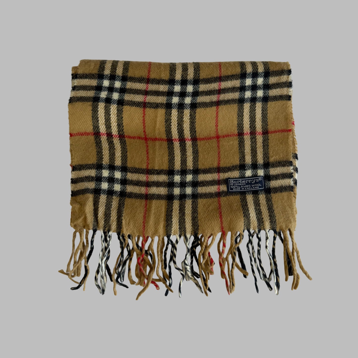 90s Burberry Scarf