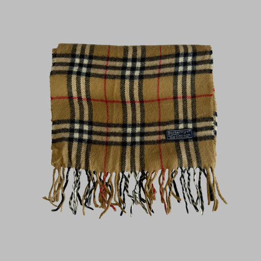 90s Burberry Scarf