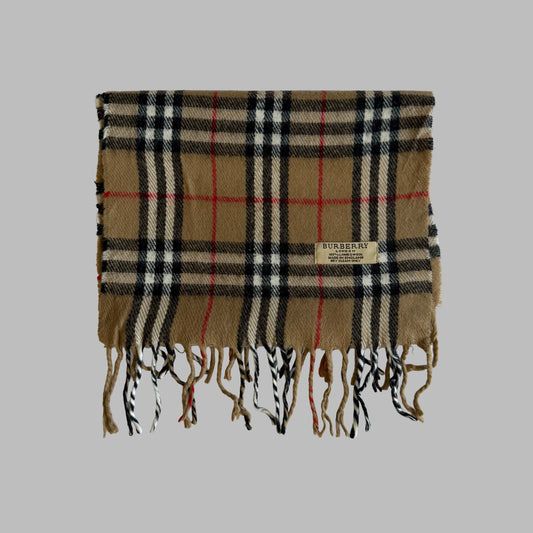 90s Burberry Scarf