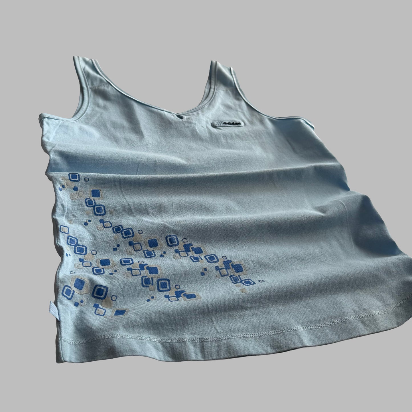 Y2K Adidas Classic Activewear Tank - S