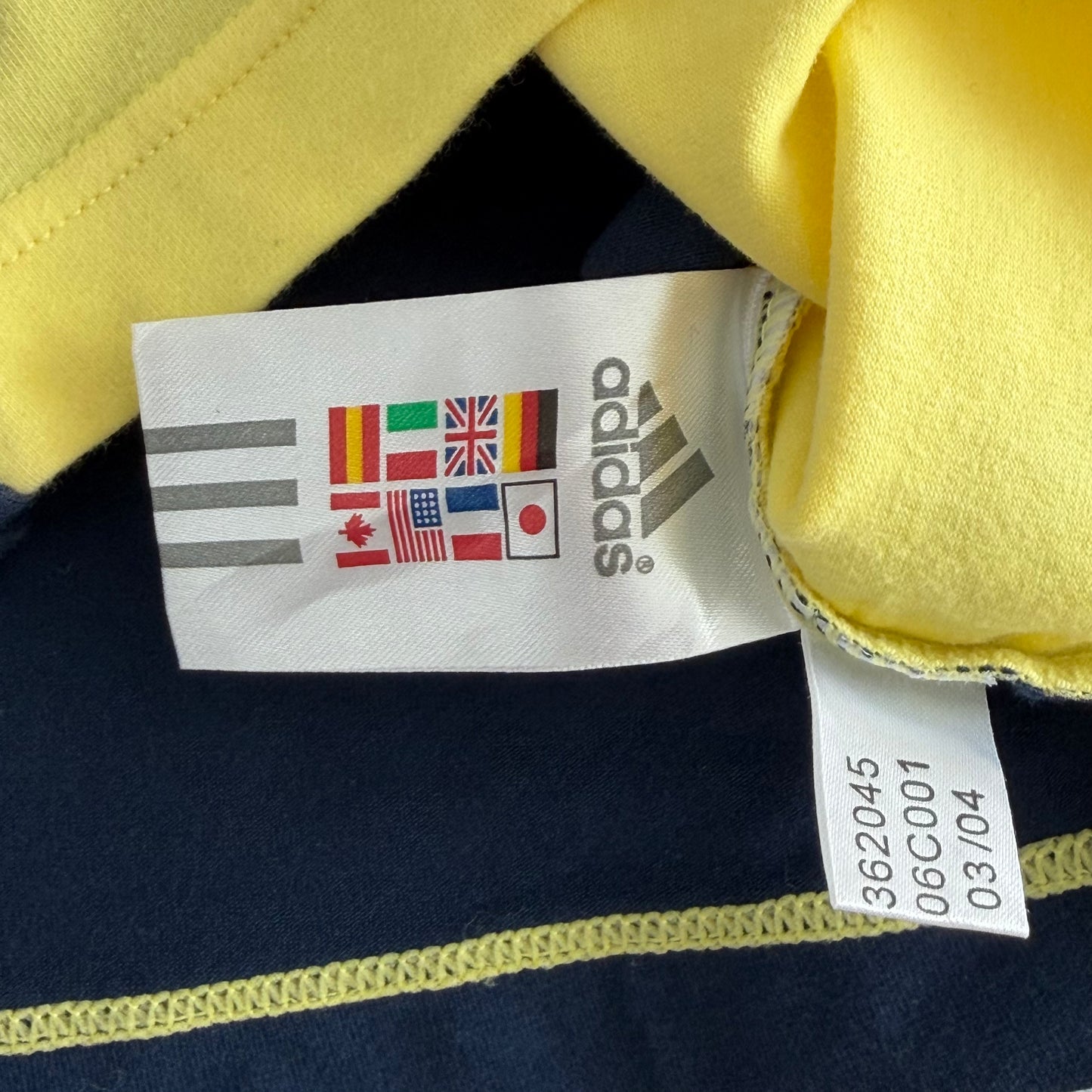 Y2K Adidas Two tone Halter Top - M