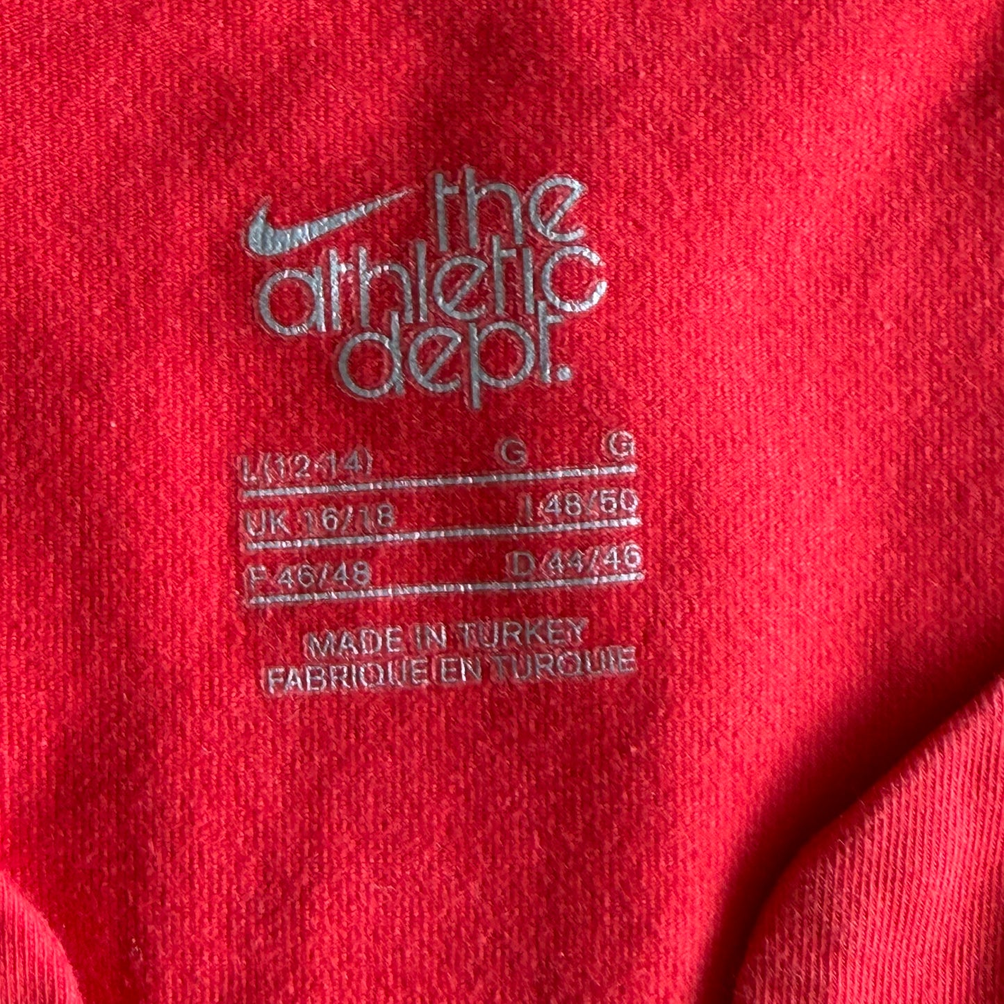 Y2K Nike Split Neck Activewear Top - L
