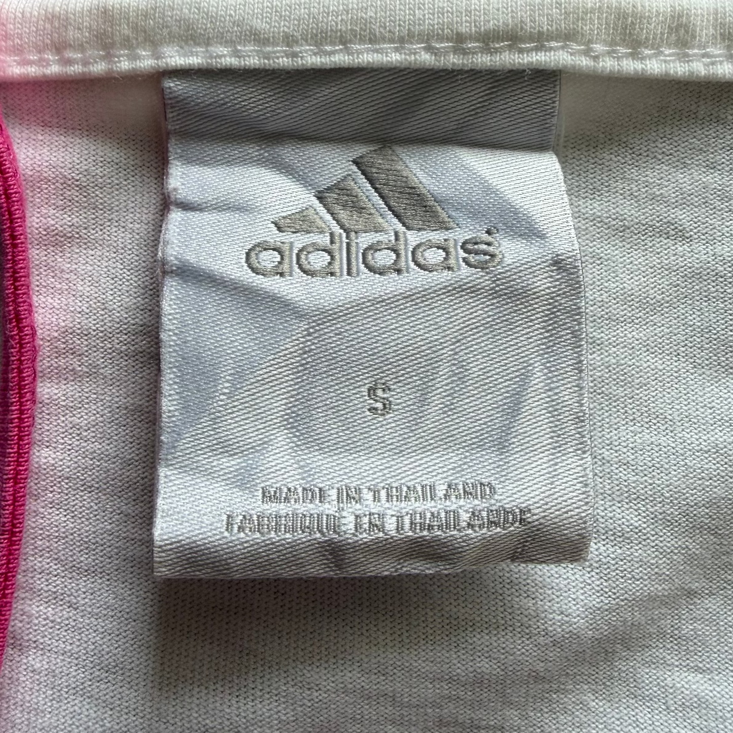 Y2K Adidas Raglan Halter Top - S