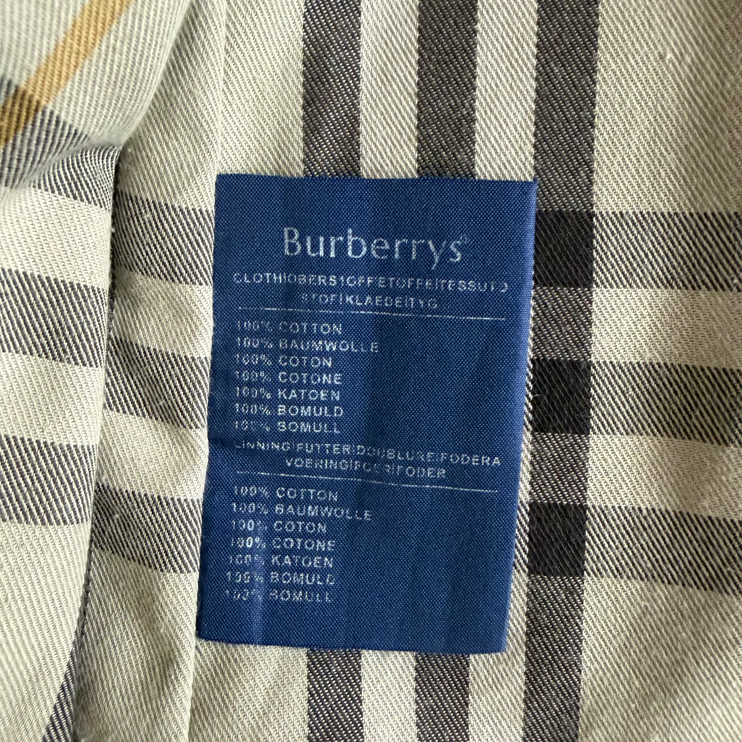 90s Burberry Trench Coat - M
