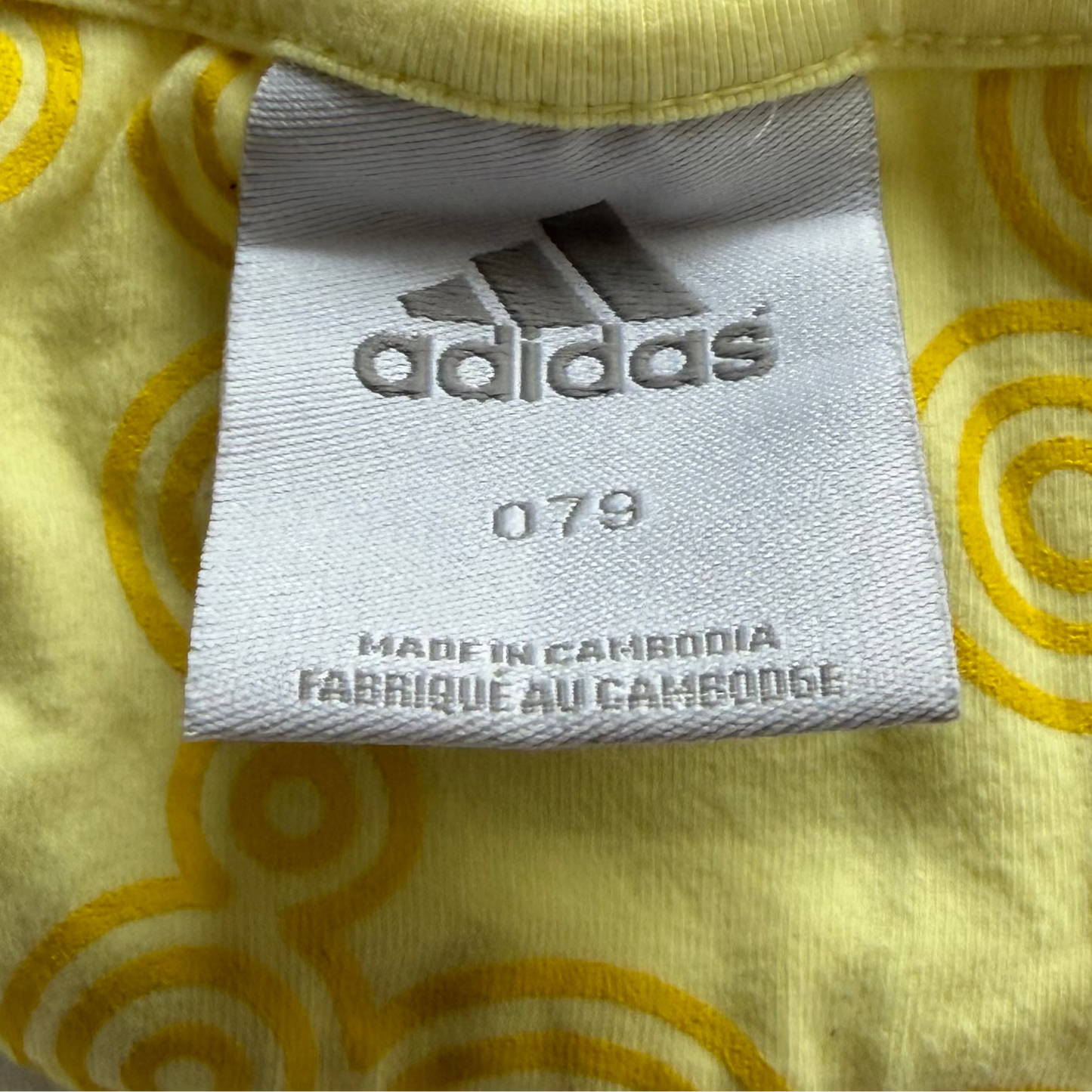 Y2K Adidas Ruched Scoop Neck Top - S/M