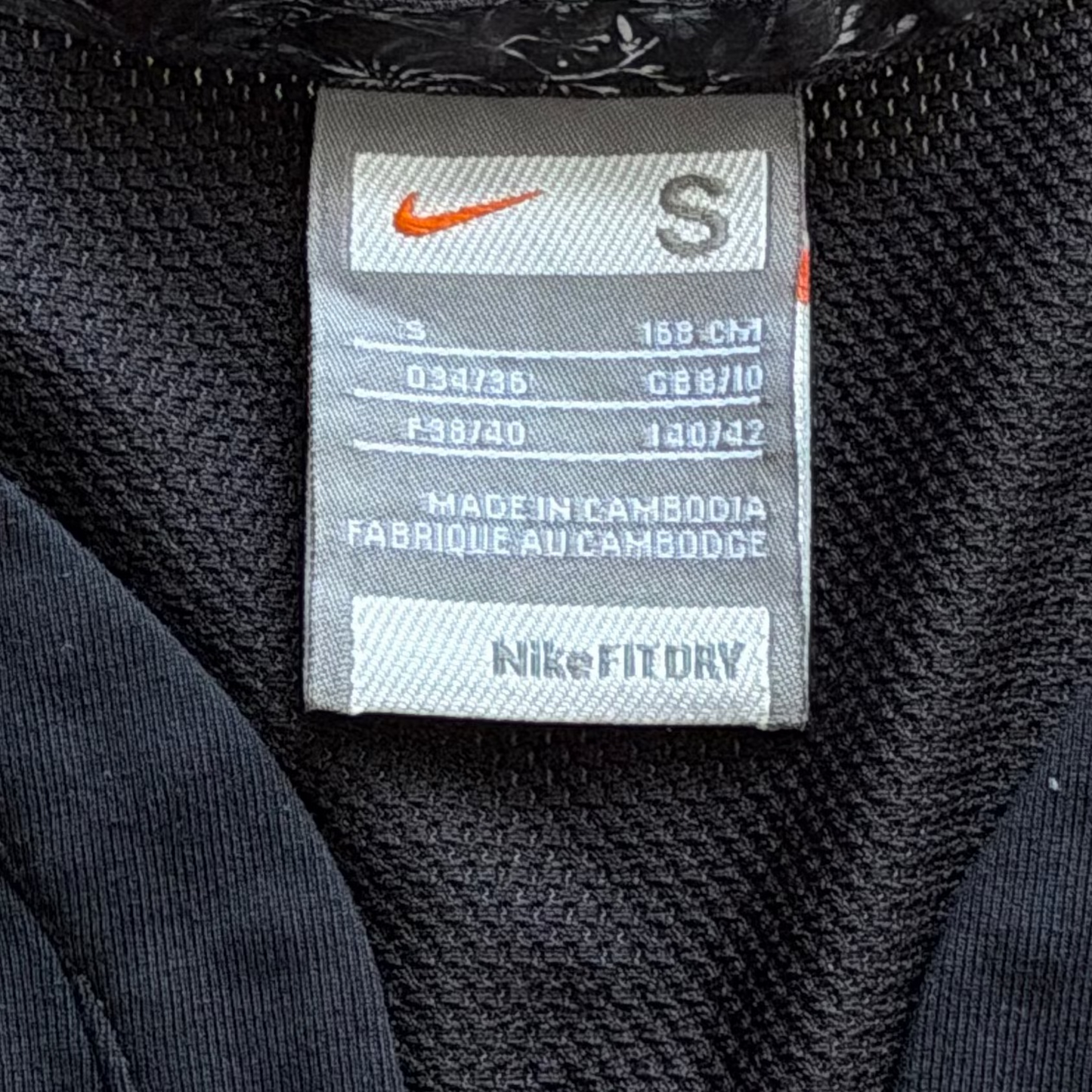 Y2K Nike Low Cut Fitted Tank - S