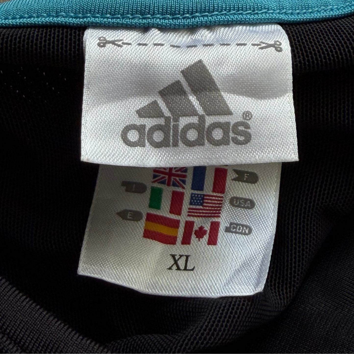 Y2K Adidas Cross Back Activewear Tank - L