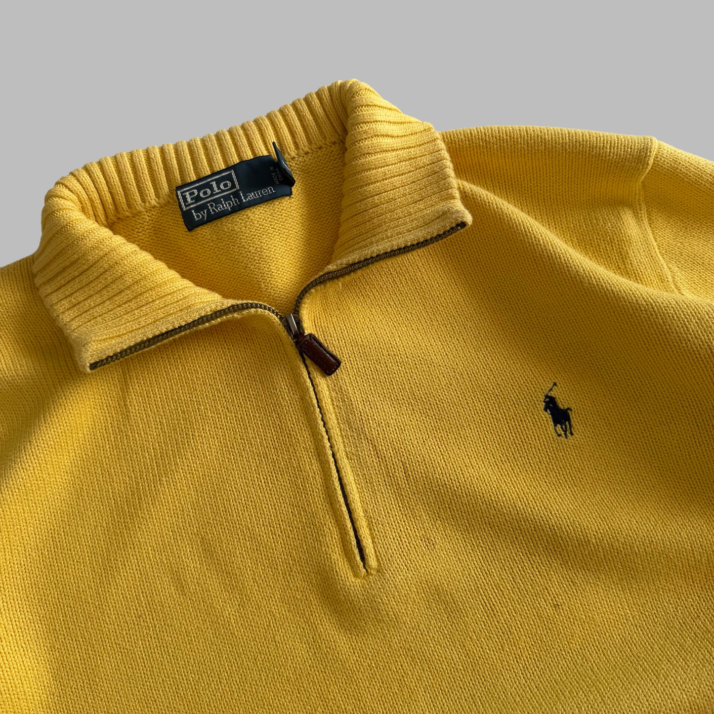 90s Polo Ralph Lauren Quarter Zip - L