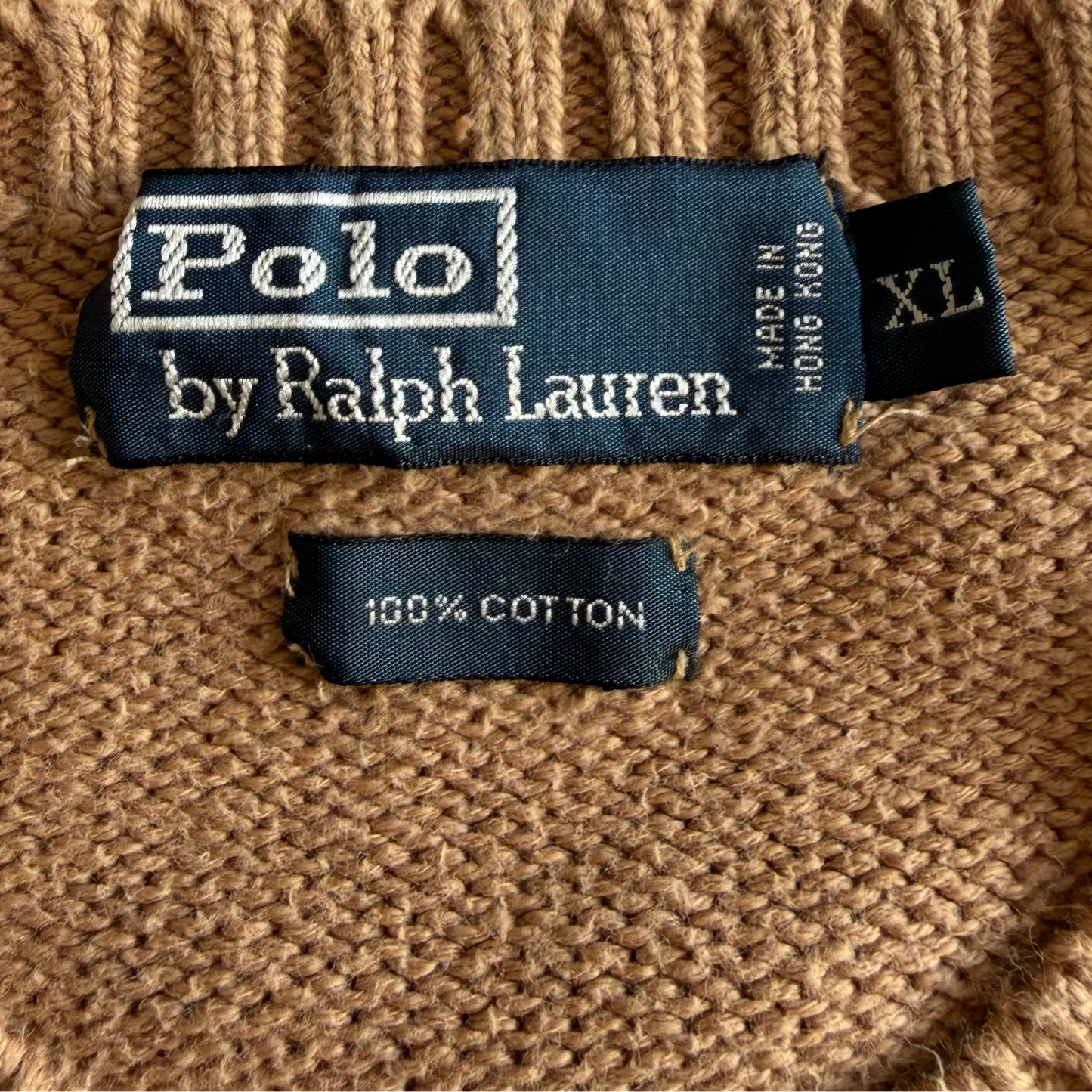 90s Polo Ralph Lauren Heavy Knit - XL