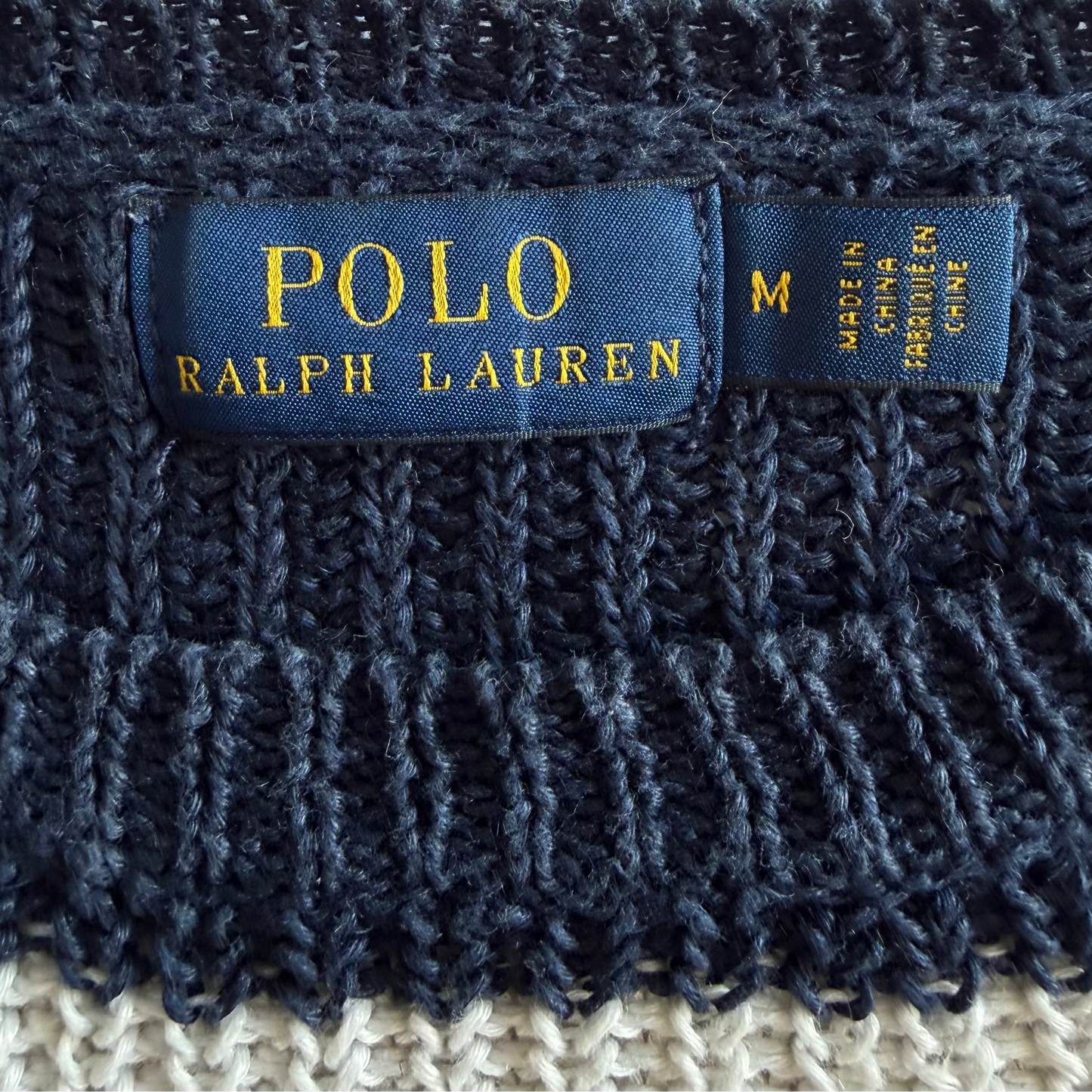 Polo Ralph Lauren Striped Heavy Knit - M