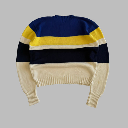 90s Polo Ralph Lauren Striped Heavy Knit - M