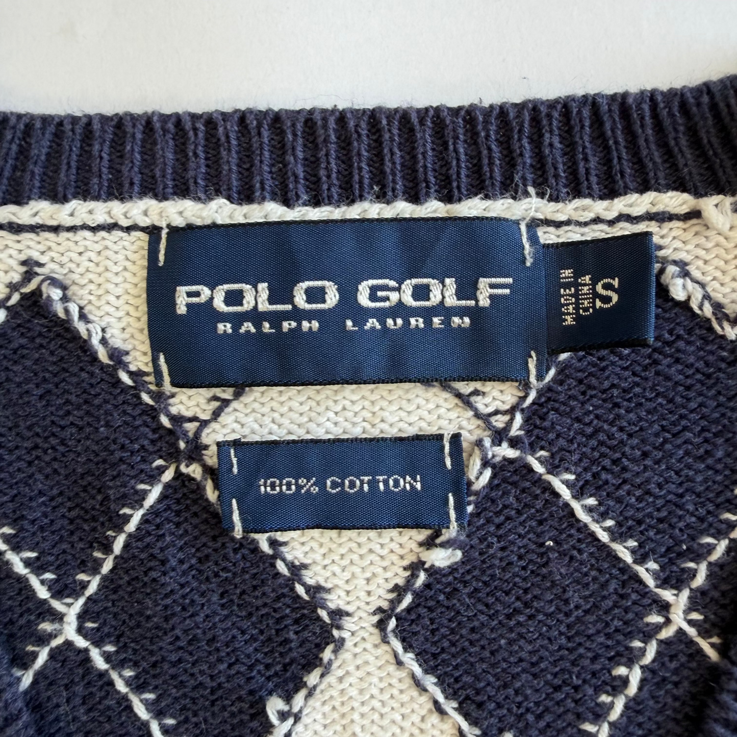 Y2K Ralph Lauren Polo Golf Sweater - S