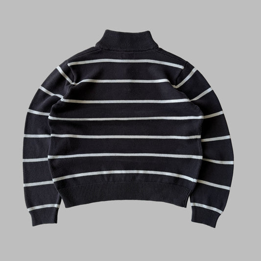 00s Ralph Lauren Striped Quarter Zip - Large