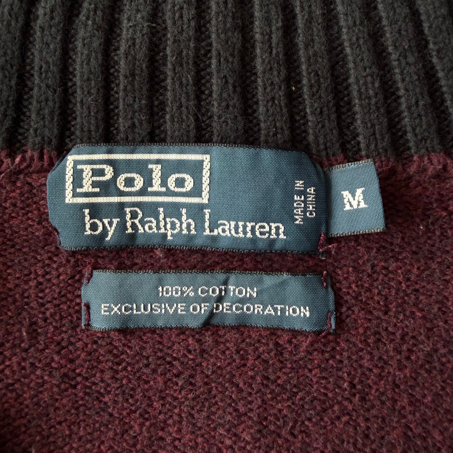90s Ralph Lauren Quarter Zip - Medium