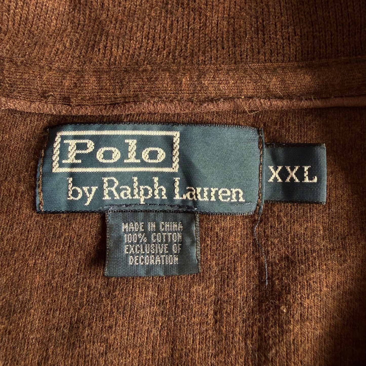 90s Polo Ralph Lauren Quarter Zip - XXL