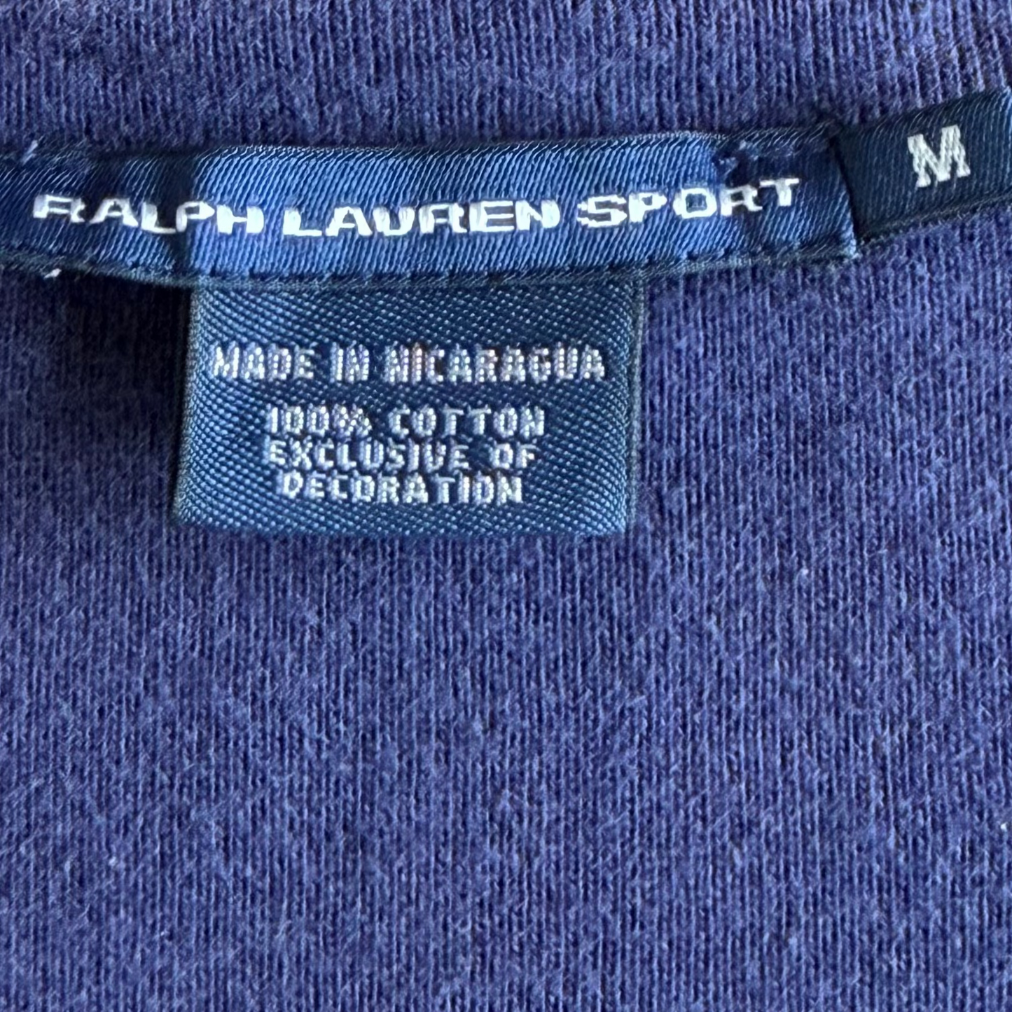 Y2K Ralph Lauren V-Neck Classic Top - M