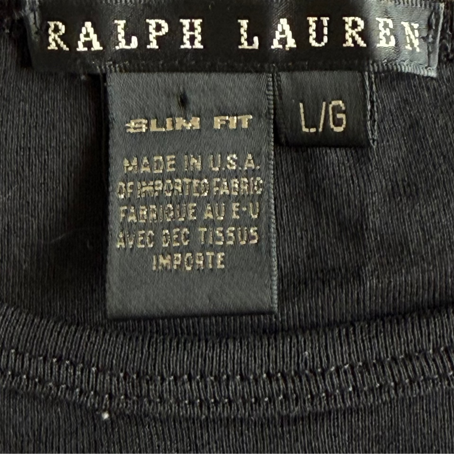 Y2K Polo Ralph Lauren Big Pony Baby Tee - M