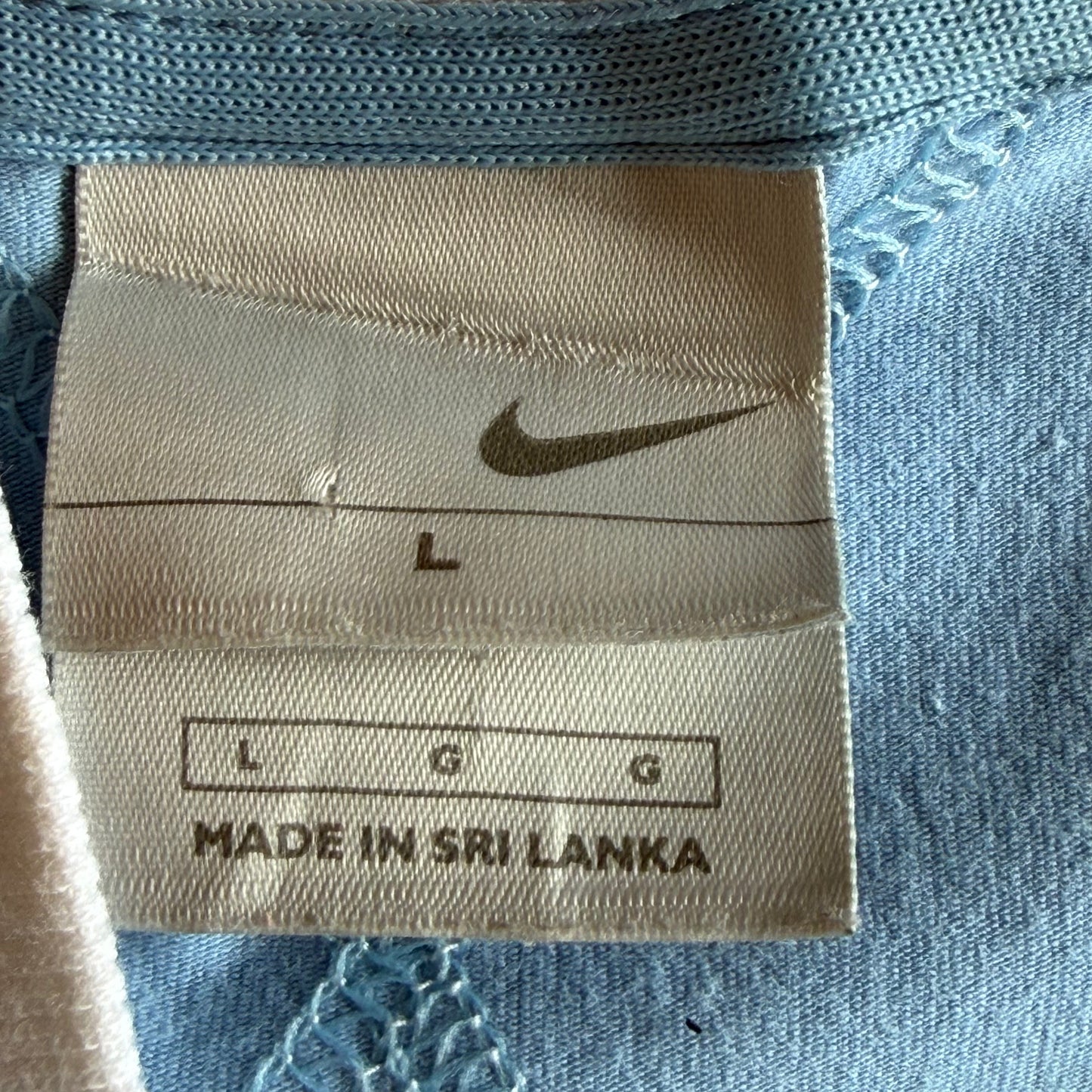 Y2K Nike Swoosh Ringer Tank - L