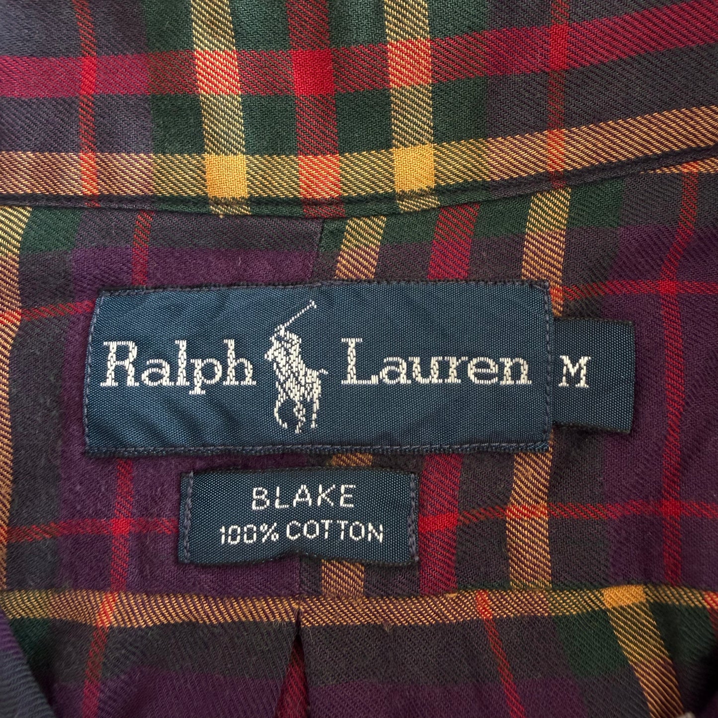 90s Polo Ralph Lauren Button Up Shirt - M