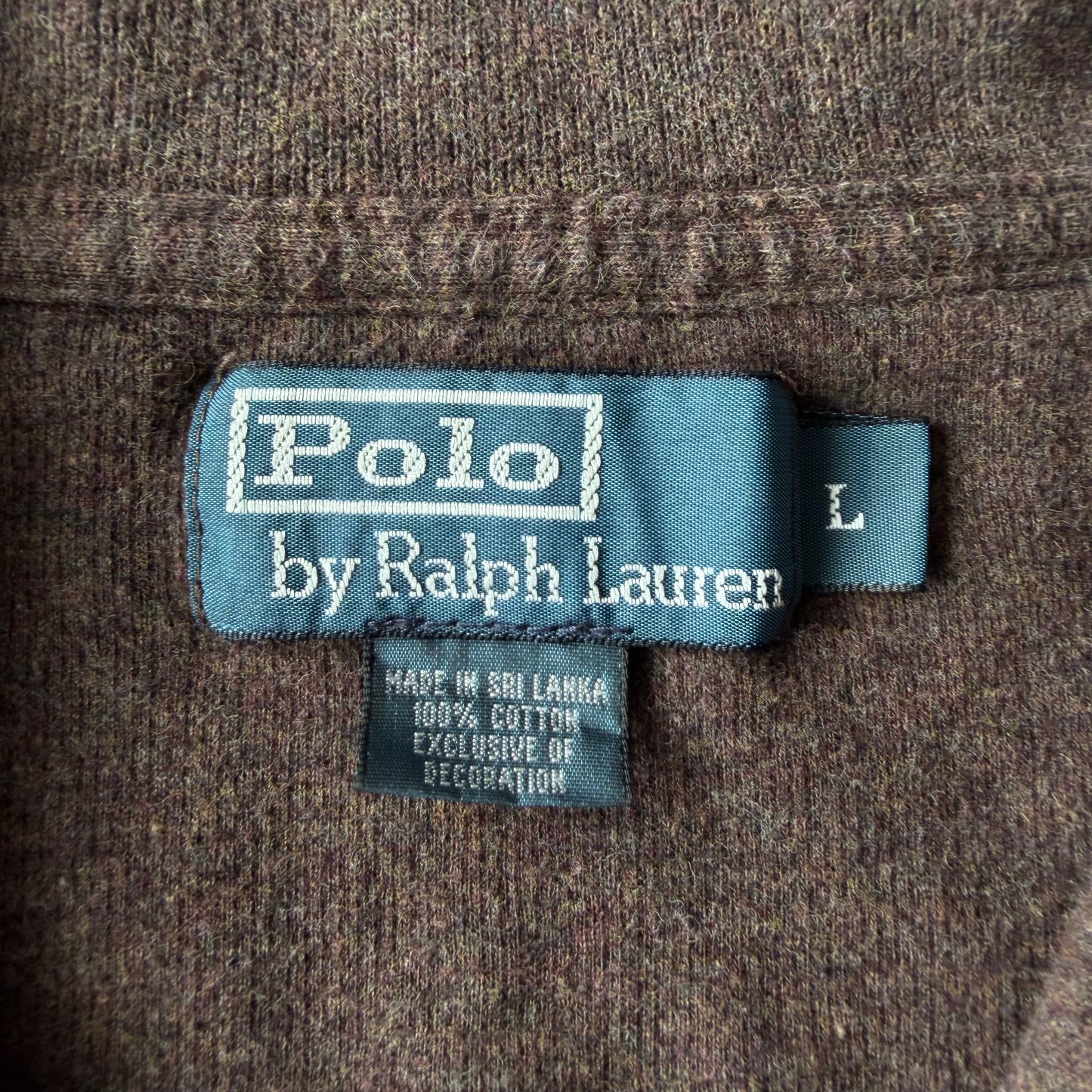 Ralph Lauren Quarter Zip - Large