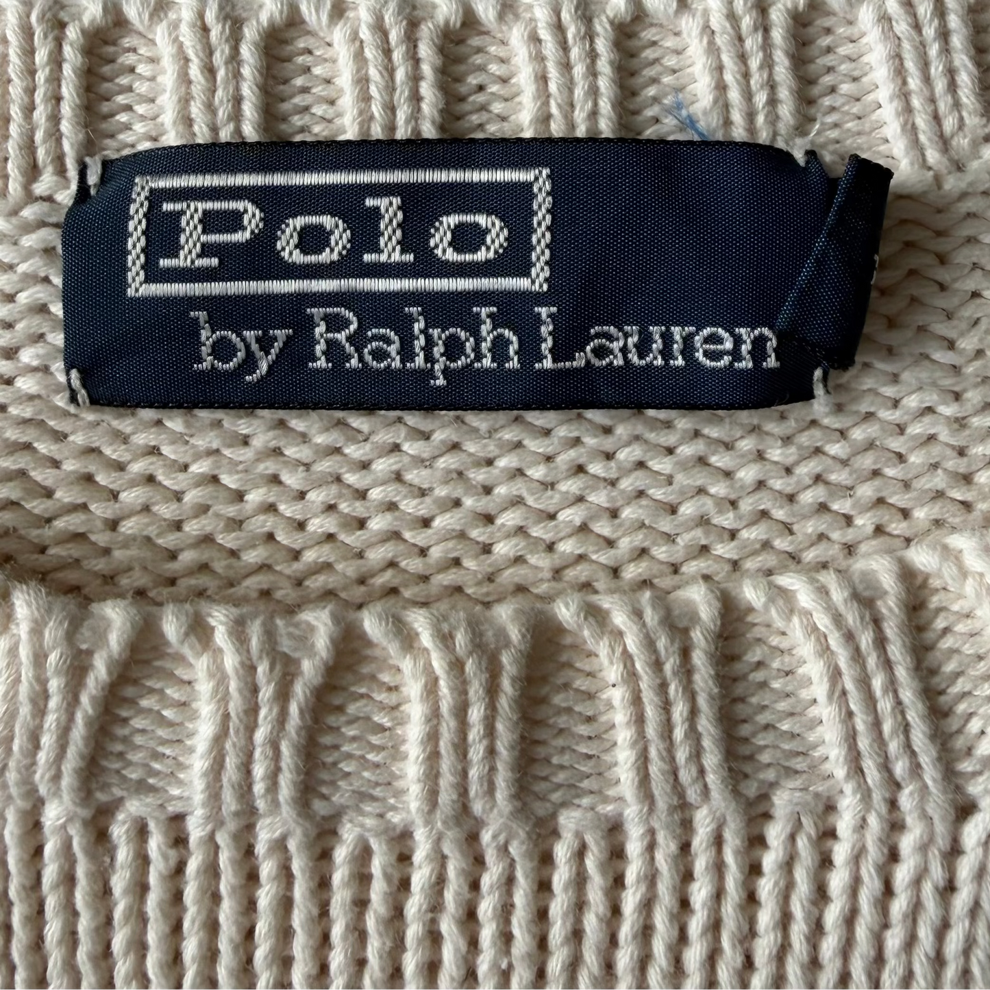 Ralph Lauren Heavy Knit - Large