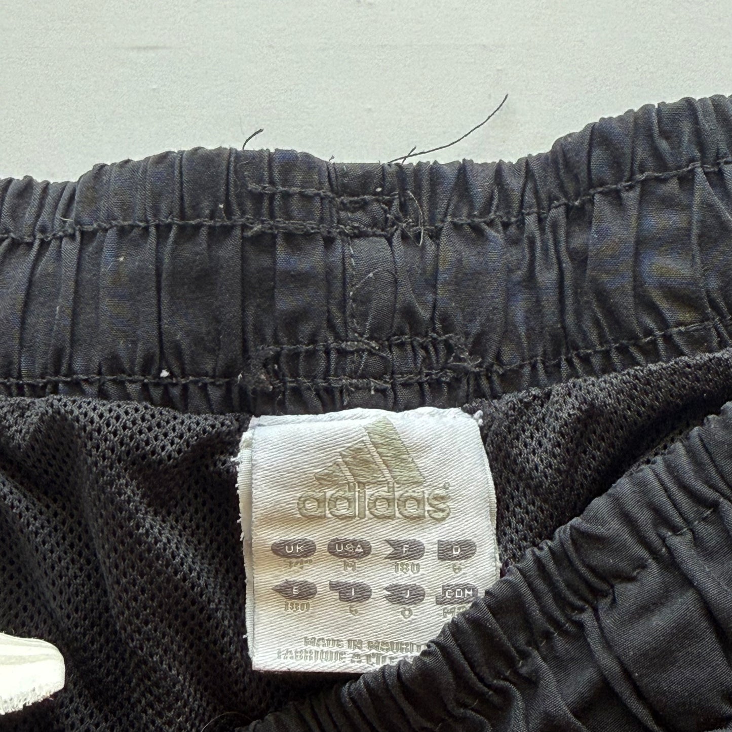 00s Adidas Wide Leg Track Pants - Medium