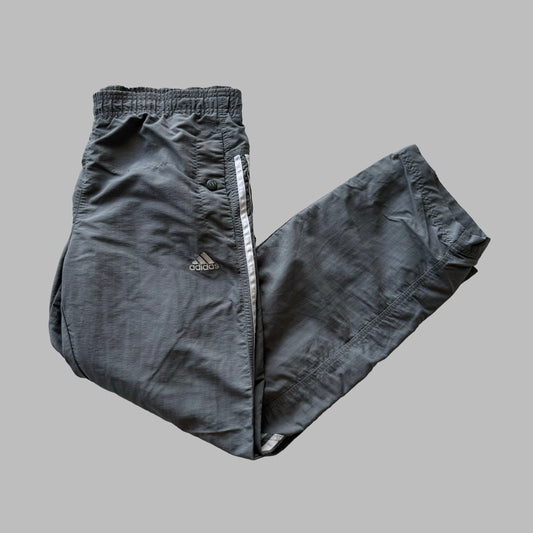 90s Adidas Baggy Track Pants - Medium