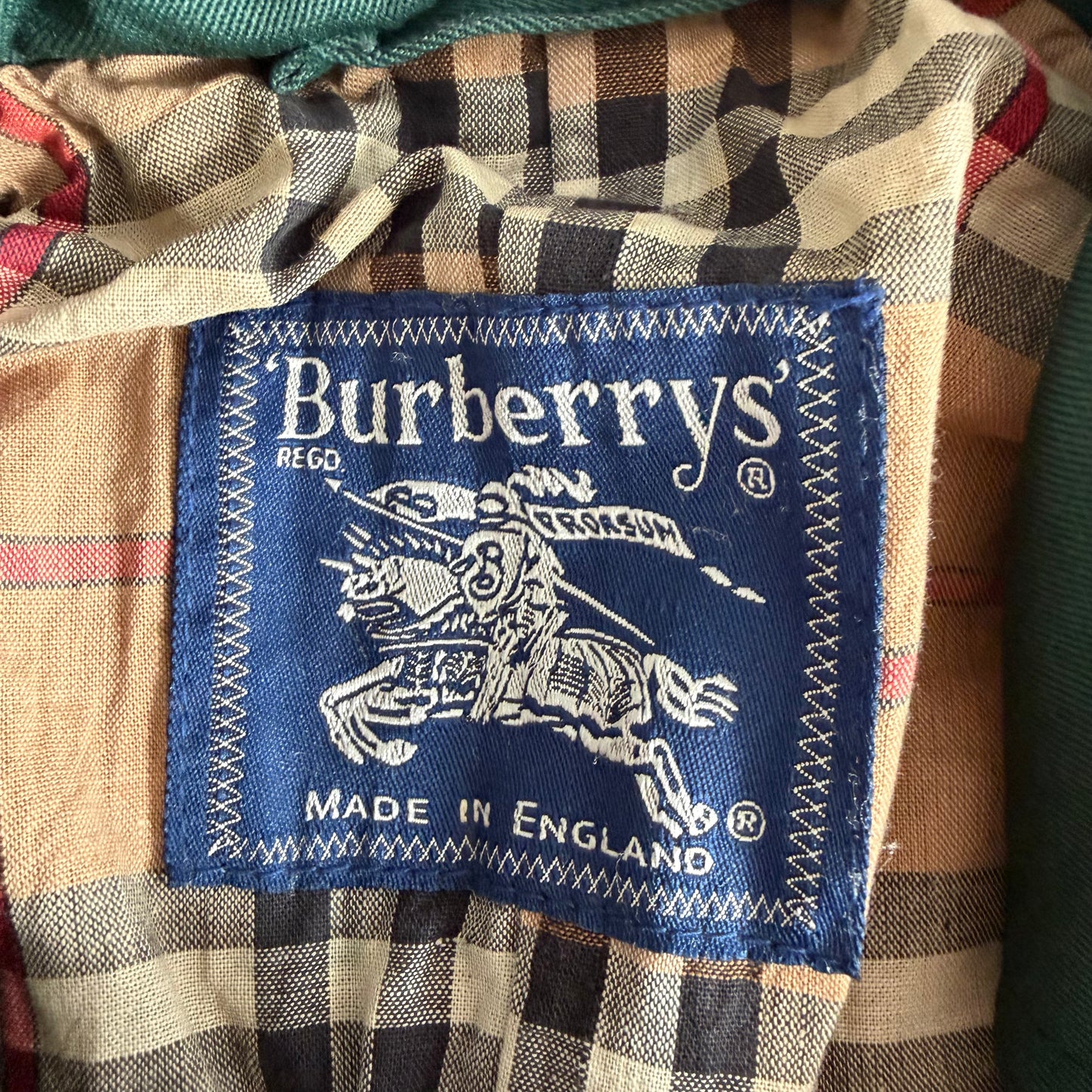 90s Burberry Double Breasted Trench Coat - XS