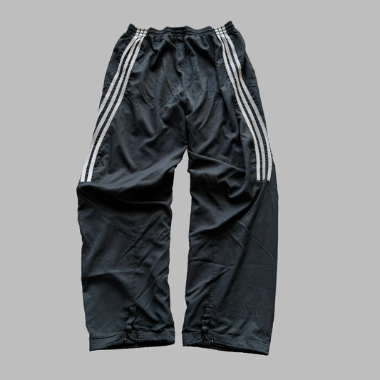 00s Adidas Wide Leg Track Pants - Large