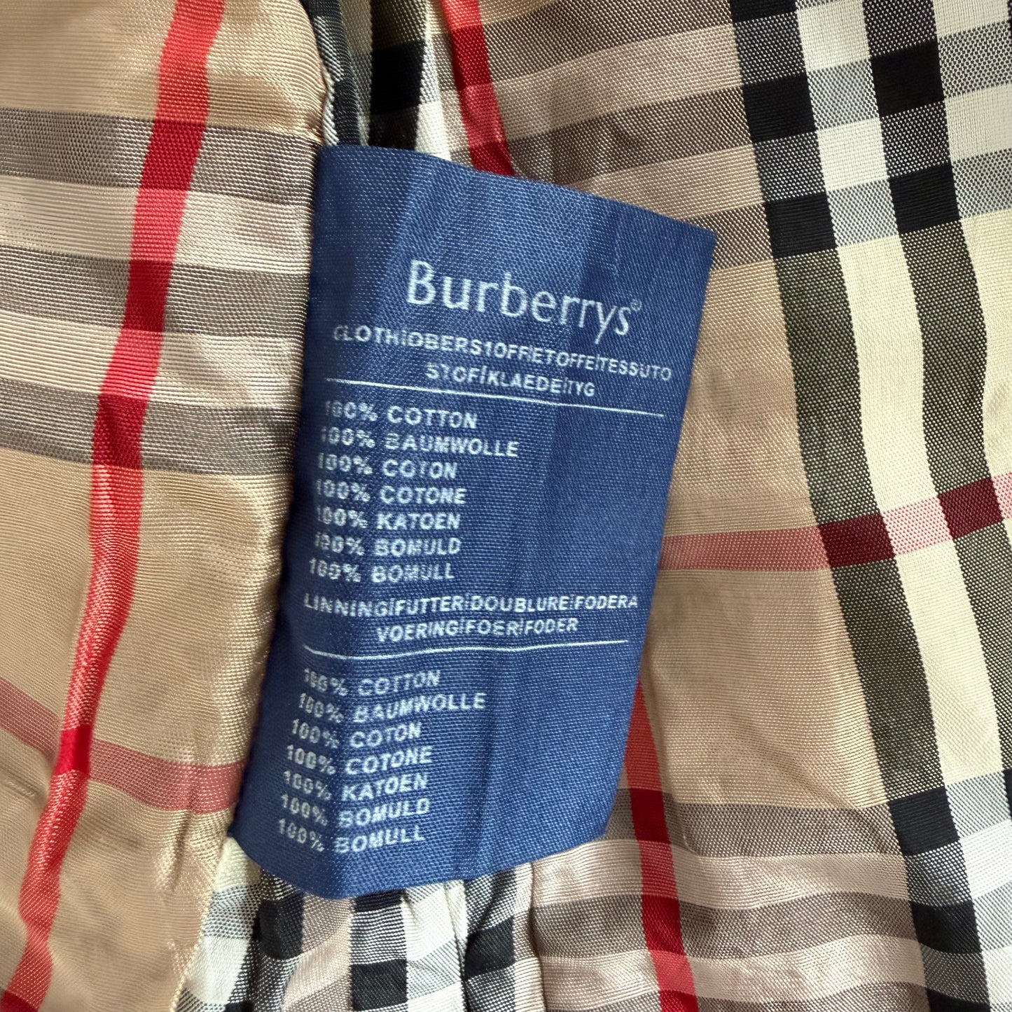 90s Burberry Trench Coat - M