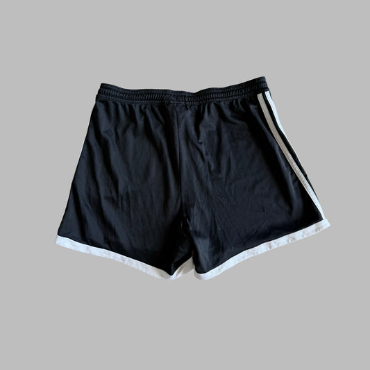 Y2K Adidas Three Stripe Football Shorts - XS/S