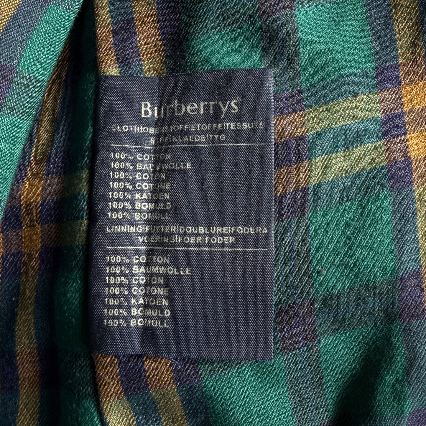 90s Burberry Double Breasted Trench Coat - L