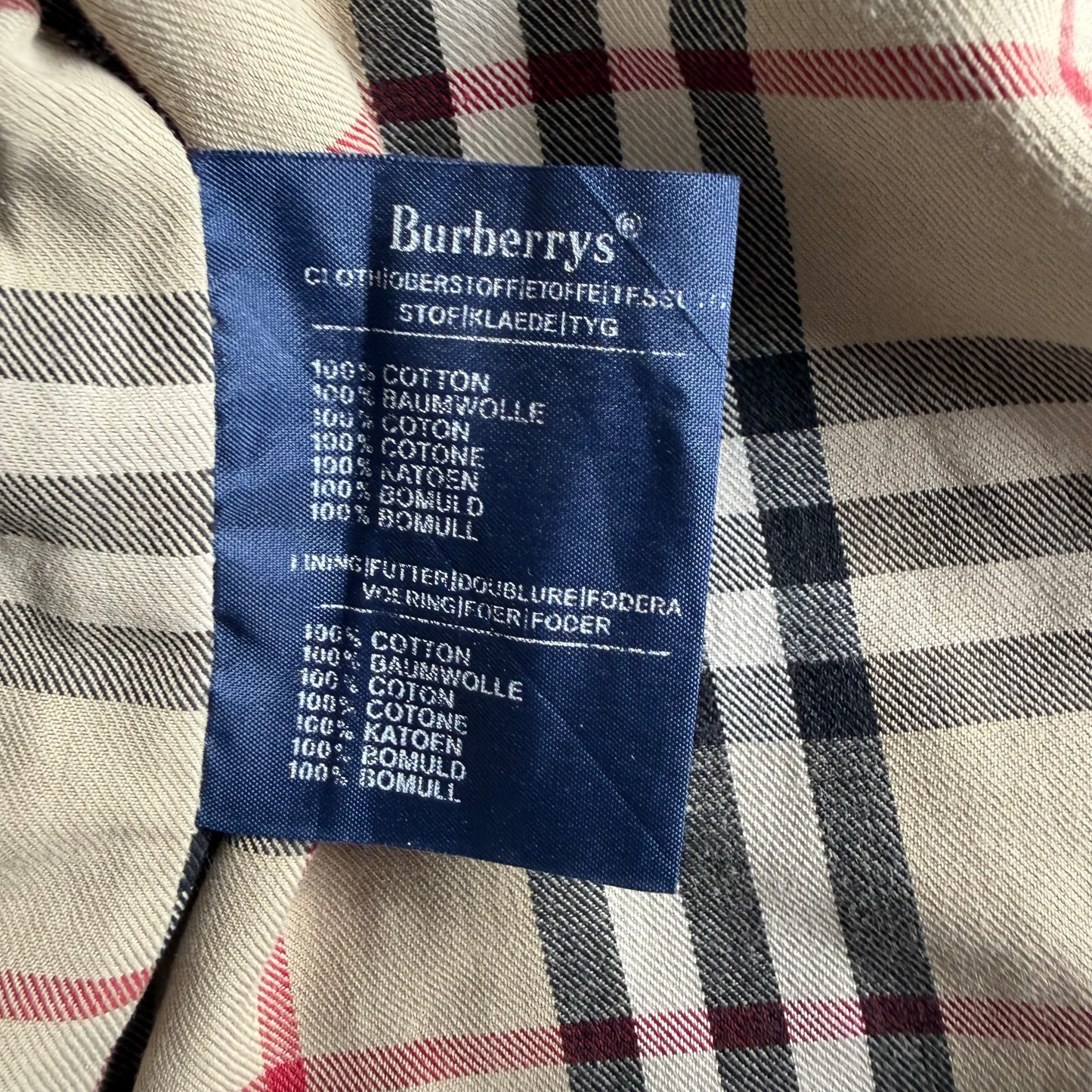 90s Burberry Trench Coat - S