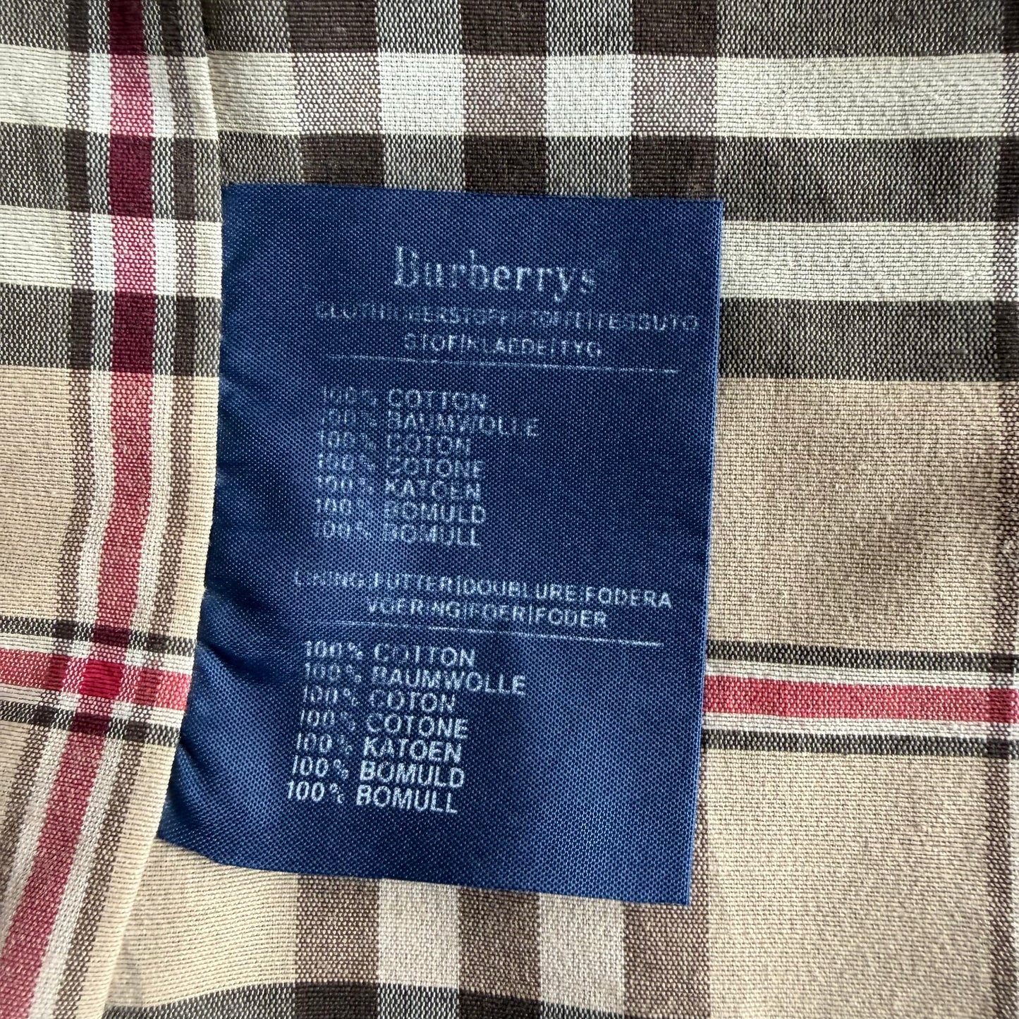90s Burberry Trench Coat - M