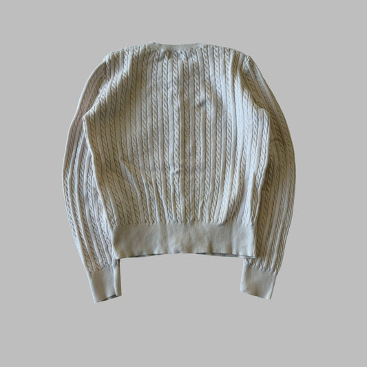 Ralph Lauren Cable Knit Cardigan - Large