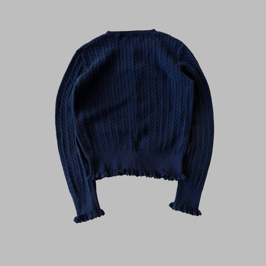 Ralph Lauren Cable Knit Cardigan - Small