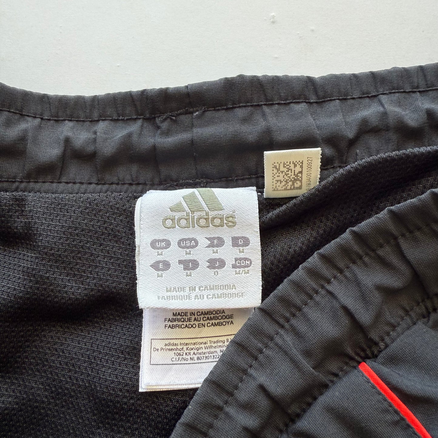 00s Adidas Wide Leg Track Pants - Medium